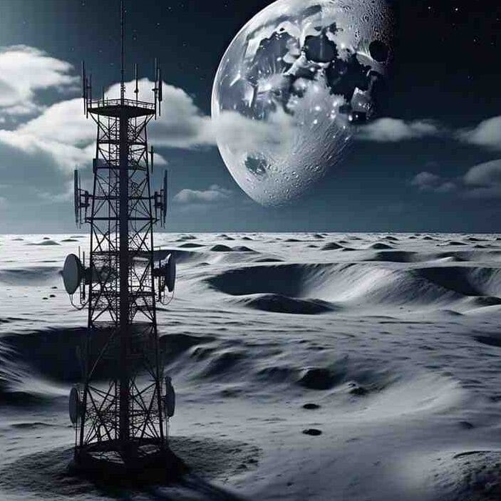 4G on Moon