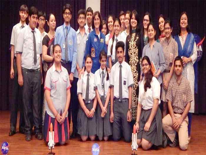 Sunita in Indian school