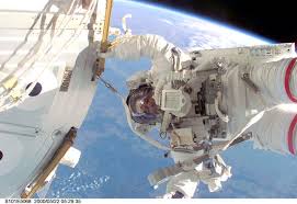 Sunita was live in space